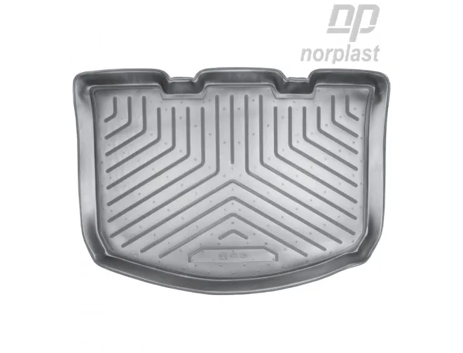 Коврик в багажник полиэтилен Citroen C3 Нb (2005-2010) NorPlast