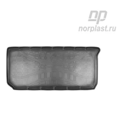 Коврик в багажник полиэтилен Smart Fortwo C451 (2007-2015) NorPlast