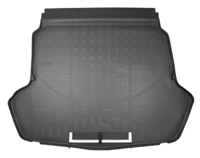 Коврик в багажник полиуретан с фартуком для Kia Optima 4 (JF) (2016) NorPlast
