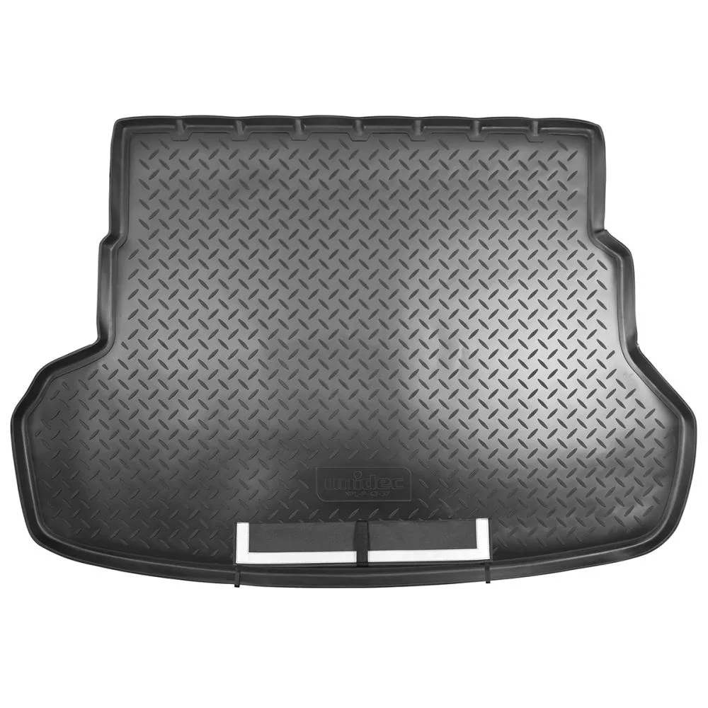 Коврик в багажник полиуретан с фартуком для Kia Rio (RUS(QB) (SD) (2011) NorPlast