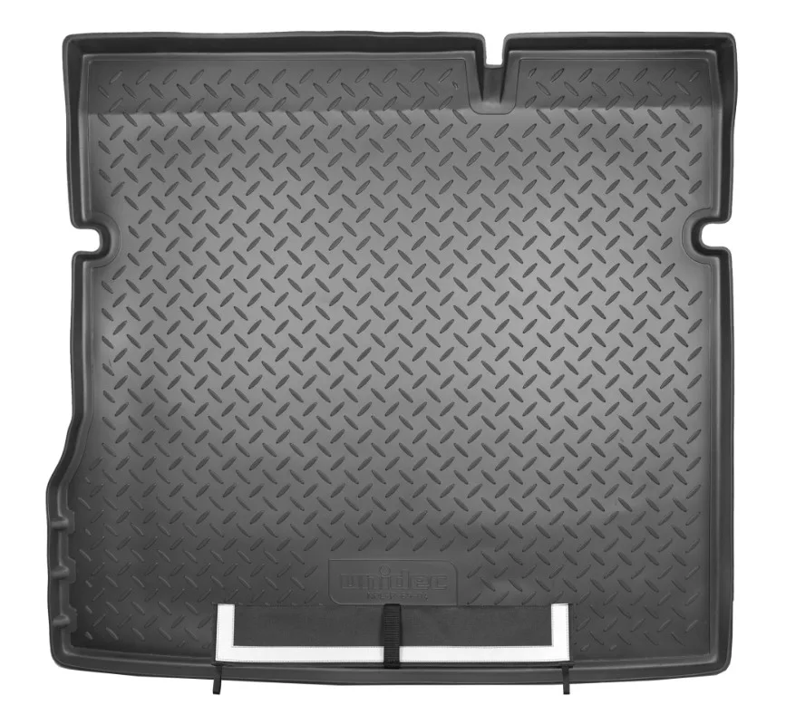 Коврик в багажник полиуретан с фартуком для Renault Duster (2WD) (2011)\ Nissan Terrano (2WD) (2014) NorPlast