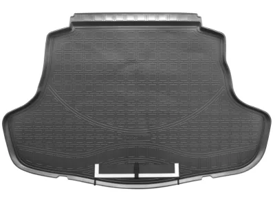 Коврик в багажник полиуретан с фартуком для Toyota Camry (XV70) (2017) NorPlast