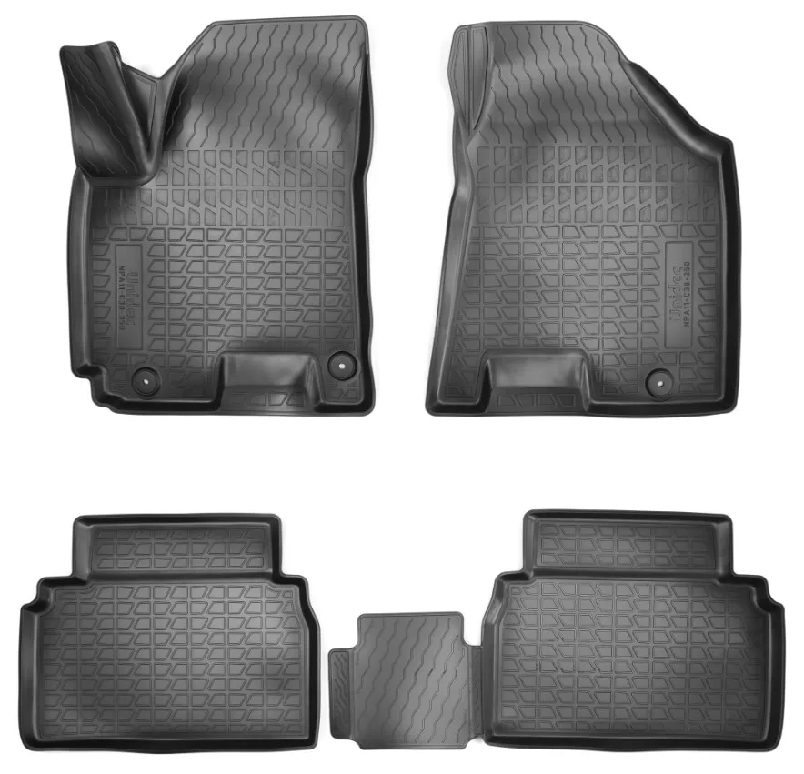 Коврики в салон полиуретан для JAC S5 (п/у) (2013-) 3D