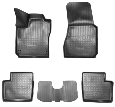 Коврики в салон полиуретан для Smart Forfour W453 3D (2014) (п/у)