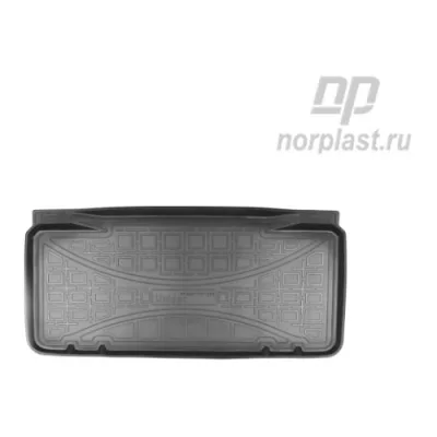 Коврик в багажник полиуретан Mini Hatch (F56) (2014) (3 дв.) (на нижнюю полку) NorPlast