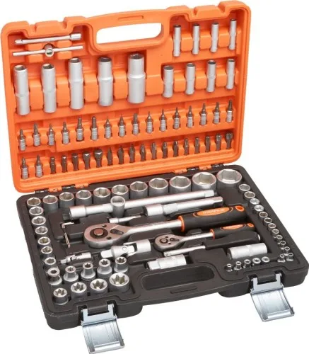 Набор инструмента MaxPiler (108 предм.1/2" и 1/4"CrV)