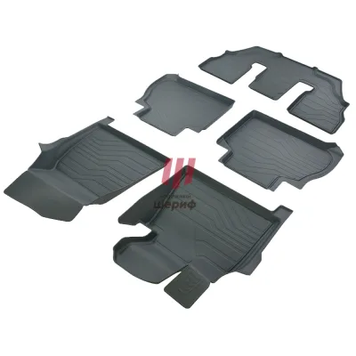 Ковры салонные BMW Х7 G07 (2018-) 6 seats 3D Lux (Саранск)