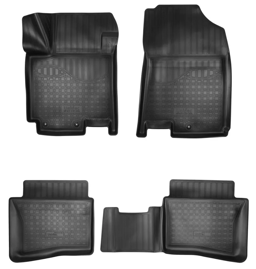 Коврики в салон полиуретан для Hyundai i20 II (GB) 3D (2014)