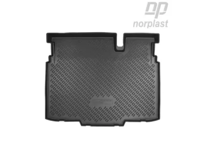 Коврик в багажник полиэтилен Opel Crossland X (2017) (на нижнюю полку) NorPlast