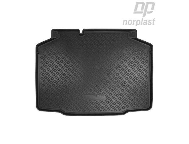 Коврик в багажник полиэтилен Skoda Kamiq (2019) NorPlast
