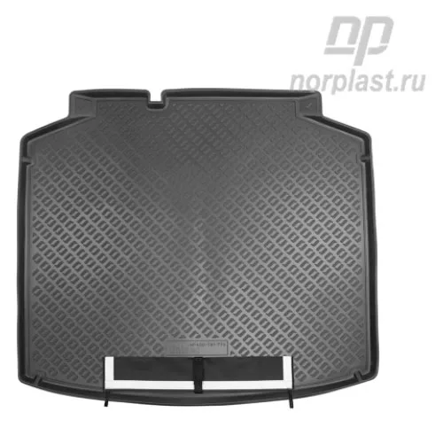 Коврик в багажник полиэтилен Skoda Scala (HB) (2019) П NorPlast