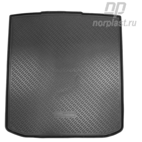 Коврик в багажник полиэтилен Skoda Superb III (B8) WAG (2015) П NorPlast