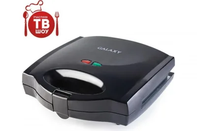 Сэндвич-тостер Galaxy GL2959 антипригарное покрытие рабочей поверхности (800Вт)