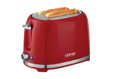 Тостер Centek СТ-1432 RED 850Вт, 7 ур. прожарки,разморозка