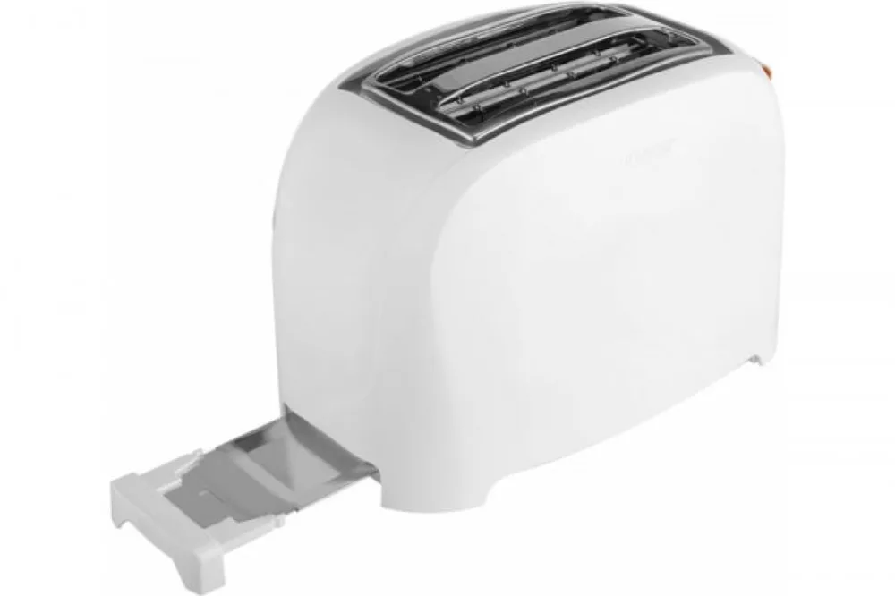 Тостер Centek CT-1420 (белый) 750 Вт, 7 уровней мощности, теплоизолированный корпус, функция отмены