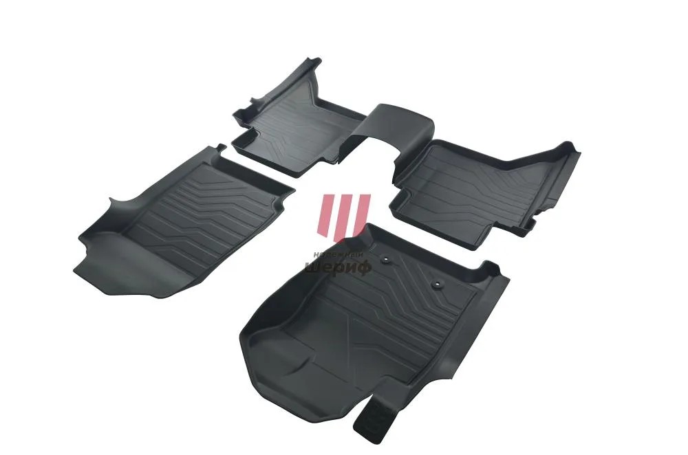 Ковры салонные 3D LUX для Ford Ranger (2011-) (Саранск)
