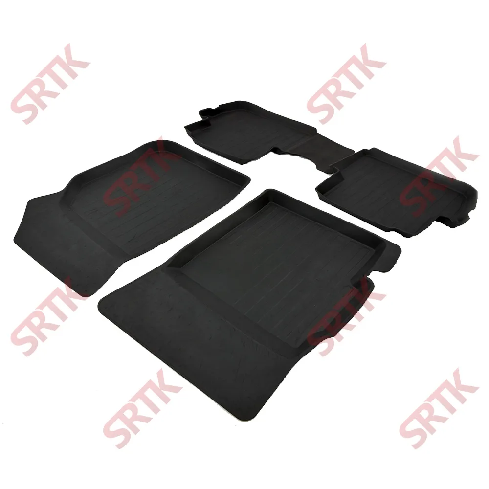 Ковры салонные передние 3D STANDART для Chevrolet Spark (2010-2015) /Daewoo Matiz (98-) /Ravon Matiz (2015-) (Саранск)