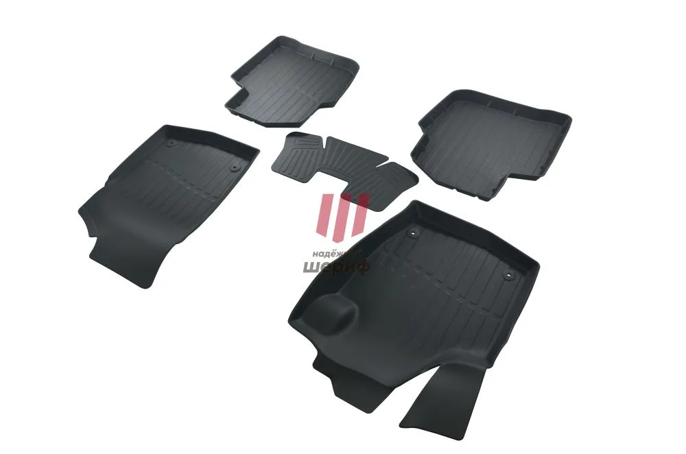 Ковры салонные Skoda Rapid (2012-) 3D Lux (Саранск)