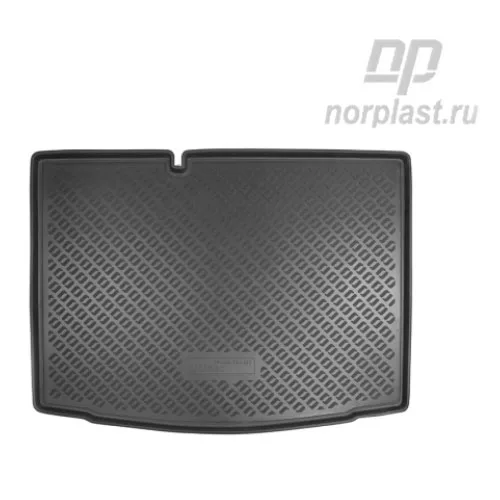 Коврик в багажник полиуретан для Skoda Fabia III (NJ) (HB) (2014) NorPlast