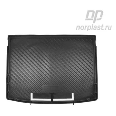 Коврик в багажник полиуретан для Volkswagen T-Roc (2017) (на верхнюю полку) NorPlast
