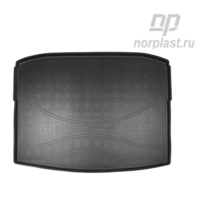 Коврик в багажник полиэтилен Skoda Karoq (для России) (2017) NorPlast