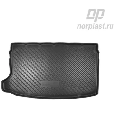 Коврик в багажник полиэтилен Volkswagen T-Cross (2018) (на верхнюю полку) NorPlast