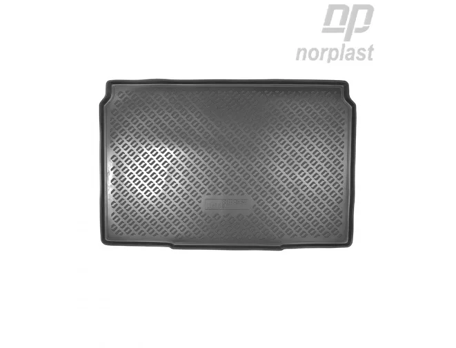 Коврик в багажник полиэтилен Opel Corsa F (2019-) NorPlast