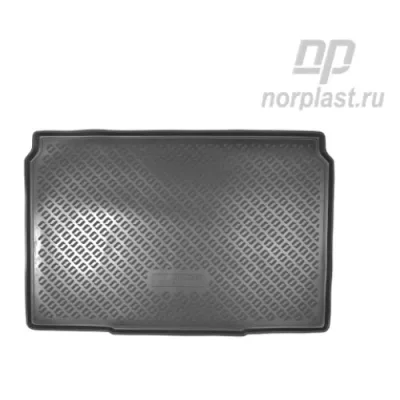 Коврик в багажник полиуретан Опель Корса F (п/у) (2019-) NorPlast