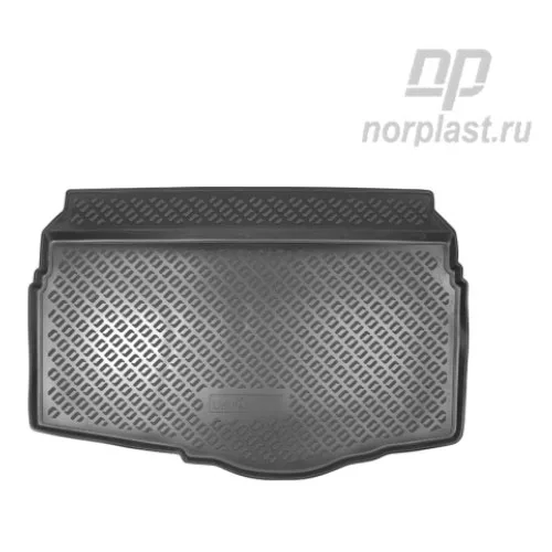 Коврик в багажник полиуретан для Volkswagen T-Cross (2018) (на нижнюю полку) NorPlast