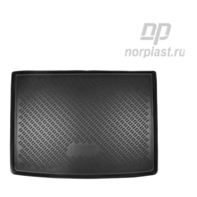 Коврик в багажник полиуретан Opel Astra K (HB) (2015) с запасным колесом NorPlast