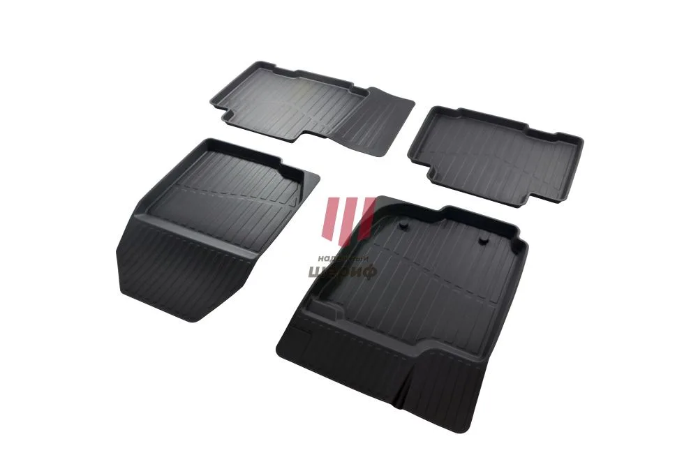 Ковры салонные Toyota RAV4 (2013-2019) 3D Lux (Саранск)