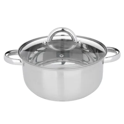 Кастрюля с крышкой 3,7л, 22*11см Альтон 822-210