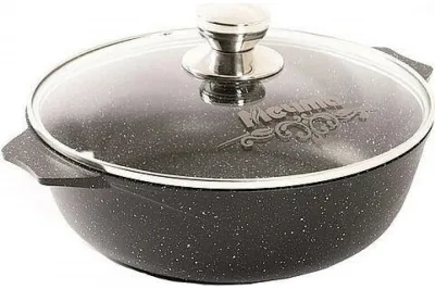 Жаровня индукционная 4л (28 см) АП Гранит black Induction Pro арт. 34802И