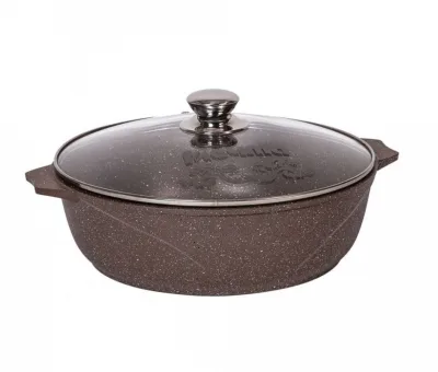 Жаровня 3л АП Гранит brown арт. 33806