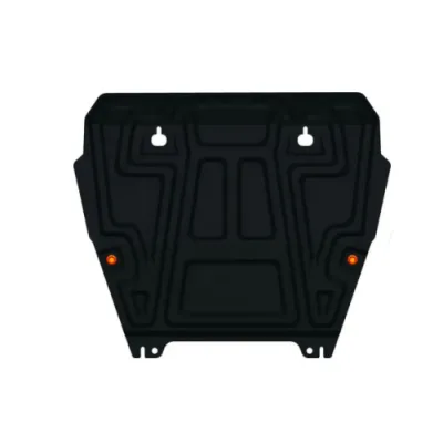 ALF1415st Защита картера и КПП Mitsubishi Galant IX 2003-2012 V-2,4 (сталь 2мм) Альфеко