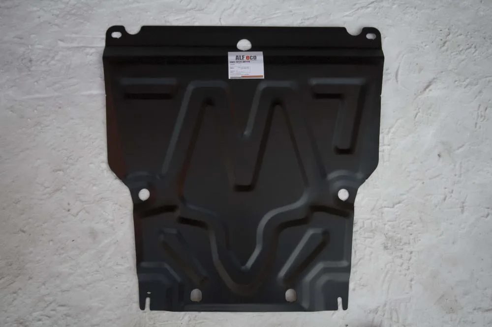 ALF0808st Защита картера и КПП Geely GC6 V-все (2014-)/MK/MK Cross (2011-2014) штамповка V-все (сталь 2мм) Альфеко