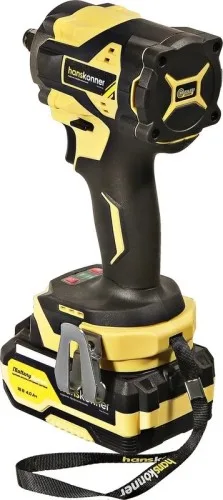 Гайковерт Hanskonner (ударный, б/щ,18В,1BatterySystem,420Hm,1/2".1*4Ач,кейс HS HCD20420BLC