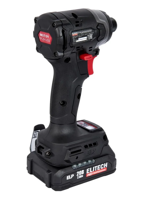 Винтоверт ELITECH HD CS2003SL (удар,20В,2*4Ач) 205733
