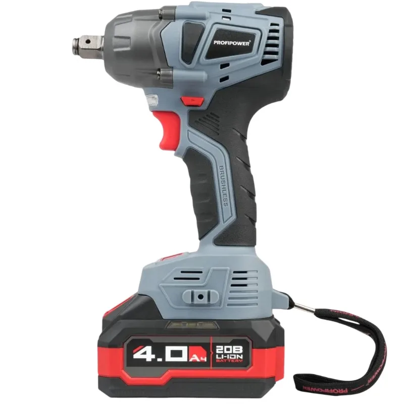 Гайковерт акк ProfiPower MKDTW-20В (б/щ, ударный, АКБ,20В,Li-ion 2*4Ач,330Нм,З/У,кейс) E0081