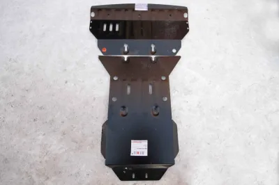 ALF3613st Защита картера и МКПП Mercedes-Benz Sprinter Classic (2000-2006,2013-) V-2.1 2 части (сталь 2мм) Альфеко