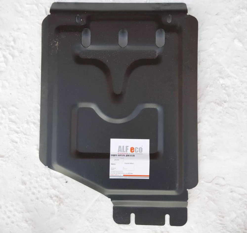 ALF2493st Защита раздатки Toyota Hilux (2011-2015-) V-3.0D (сталь 2мм) Альфеко
