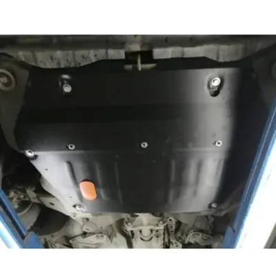 ALF1053st Защита картера и КПП Hyundai Trajet (1999-2008) 2 части V-все (сталь 2 мм) Альфеко