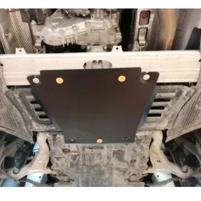 ALF3623st Защита КПП Mercedes-Benz GLE 400d (2019-) V-3.0D (сталь 2мм) Альфеко