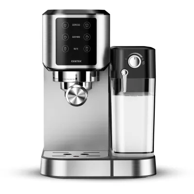 Кофеварка Centek CT-1169 3в1 эспрессо 20 Бар + капучино + латте, 1л + 0,5л, 1450Вт