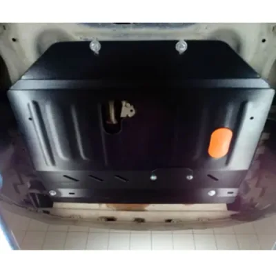 ALF1556st Защита картера и КПП Nissan March K13 (2010-2016) V-1.2/Micra (K13) 2010- V-1,2 (сталь 2мм) Альфеко