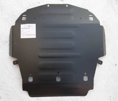 ALF2495st Защита радиатора Lexus LX570 (2015-2022)/LX 450d  V-5.7,4.5d/Toyota LC 200 (2015-) V-все (сталь 2мм) Альфеко
