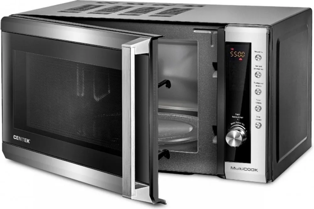 Микроволновая печь СВЧ Centek CT-1582 (сталь) 700W, 20л