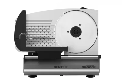 Ломтерезка Centek CT-1380  толщина нарезки 3-15мм, держатель крайнего ломтика