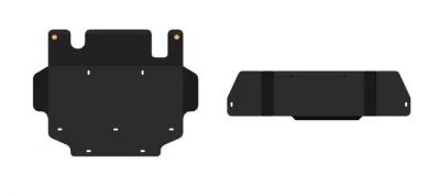 ALF15262st Защита РК Nissan Patrol 3 dv V-3.0TD (2000-2010) (установка невозможна без ALF15261st) (сталь 2мм) Альфеко