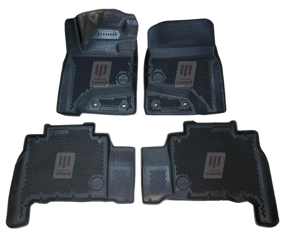 Коврики в салон полиуретан для Toyota LC-200 (2012-2021)/Lexus LX 570 (2012-) Premium ("EVA 3D") DelForm